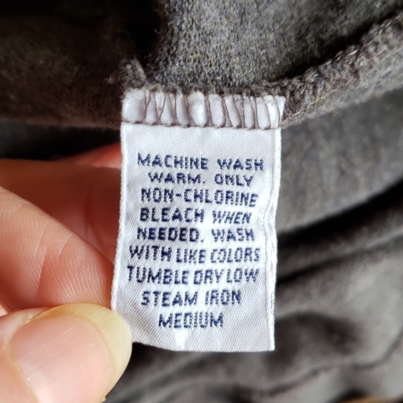 🏡DV Polo by Ralph Lauren Long Sleeve Gray Polo L - Picture 6 of 6